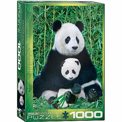 Panda  Baby 1000-piece Puzzle