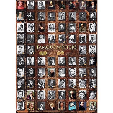 Famous Writers Puzzle 1000 pcs