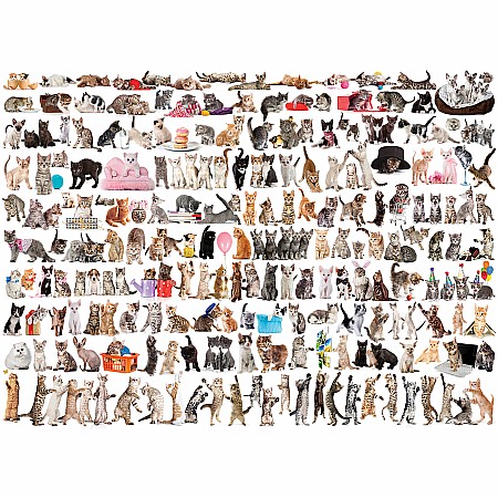 World of Cats 1000-Piece Puzzle