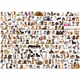 World of Dogs 1000-Piece Puzzle 1000-Piece Puzzle