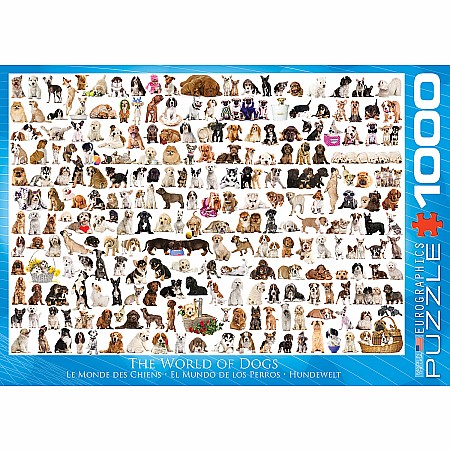 World of Dogs 1000-Piece Puzzle 1000-Piece Puzzle