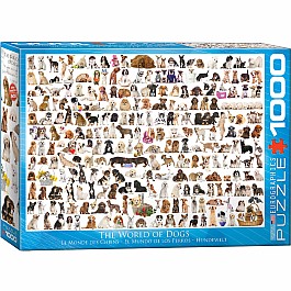 World of Dogs 1000-Piece Puzzle 1000-Piece Puzzle