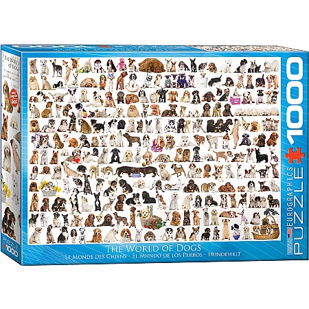 World of Dogs 1000-Piece Puzzle 1000-Piece Puzzle