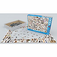 The World Of Dogs 1000-piece Puzzle