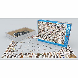 World of Dogs 1000-Piece Puzzle 1000-Piece Puzzle