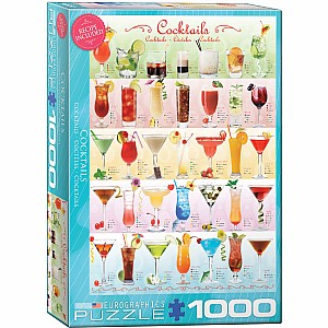 Cocktails 1000-Piece Puzzle