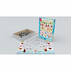 Cocktails 1000-Piece Puzzle