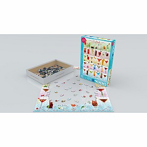 Cocktails 1000-Piece Puzzle