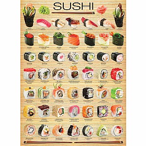 Sushi 1000-Piece Puzzle