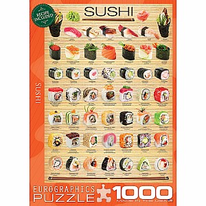 Sushi 1000-Piece Puzzle