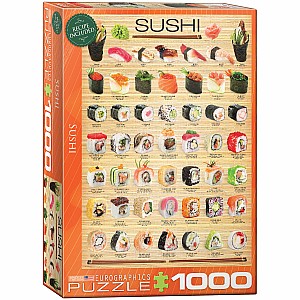 Sushi 1000-Piece Puzzle