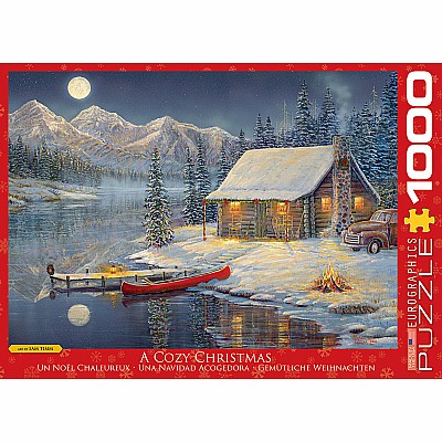 A Cozy Christmas By Sam Timm 1000-piece Puzzle