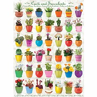 Delicious Puzzles - Cacti & Succulents
