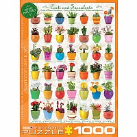 Delicious Puzzles - Cacti & Succulents