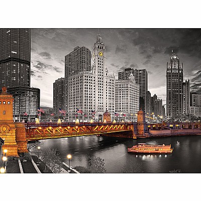 Chicago Michigan Avenue 1000-piece Puzzle