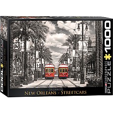 City Photography Puzzles - New Orleans - Streetcars