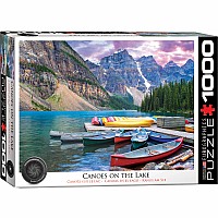 Canoes On The Lake 1000-piece Puzzle