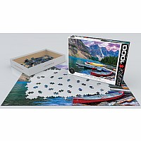 Canoes On The Lake 1000-piece Puzzle