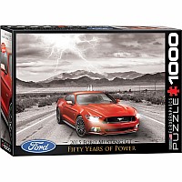 Fifty Years Of Power, Ford Mustang 1000-piece Puzzle