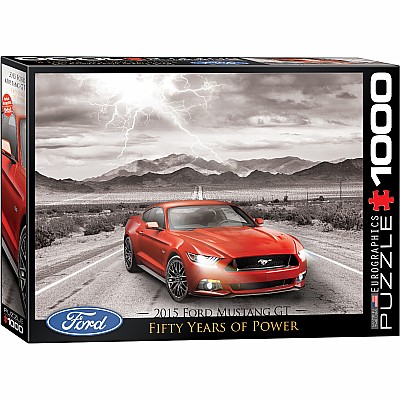 Fifty Years Of Power, Ford Mustang 1000-piece Puzzle