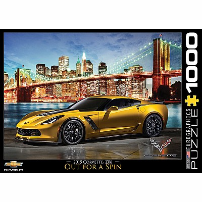 Out For A Spin, Corvette Z06 1000-piece Puzzle