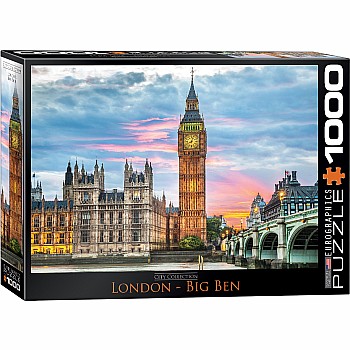 City Photography Puzzles - London - Big Ben