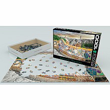 Barcelona Park Guell 1000-piece Puzzle