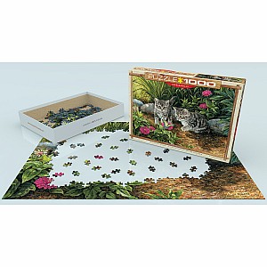 The Great Outdoors Puzzles - Double Trouble Kittens by Rosemary Millette