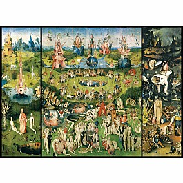 Heironymus Bosch-The Garden of Earthly Delights, triptych 1000-Piece Puzzle