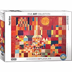 Modern Art Puzzles - Castle and Sun by Paul Klee