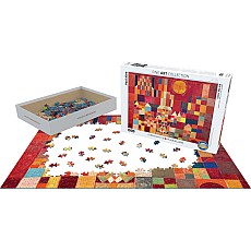 Modern Art Puzzles - Castle and Sun by Paul Klee