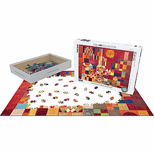Modern Art Puzzles - Castle and Sun by Paul Klee