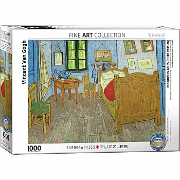 Bedroom In Arles (third Version) By Vincent Van Gogh 1000-piece Puzzle