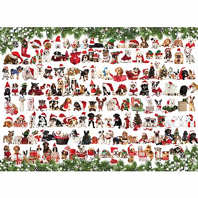 Holiday Dogs 1000-piece Puzzle