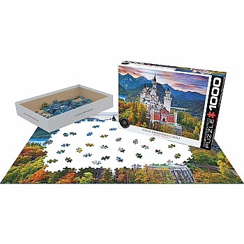 Neuschwanstein Castle Germany 1000-Piece Puzzle 