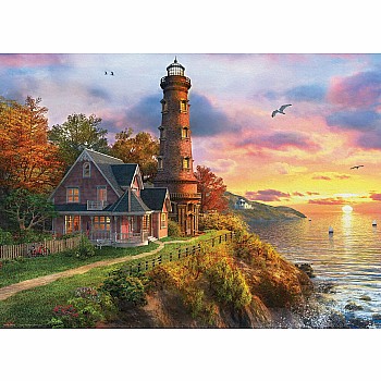 The Art of Dominic Davison Puzzles - The Old Lighthouse by Dominic Davison