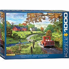 The Art of Dominic Davison Puzzles - Country Drive by Dominic Davison
