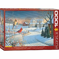 Country Cardinals - 1000 Piece Puzzle