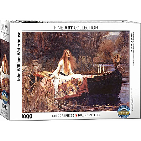 Lady of Shalott by John William Waterhouse 1000-Piece Puzzle