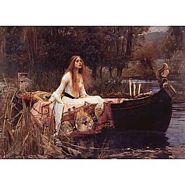 Lady of Shalott by John William Waterhouse 1000-Piece Puzzle