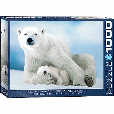 Polar Bear & Ba 1000-Piece Puzzle 