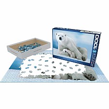 Polar Bear & Ba 1000-Piece Puzzle 