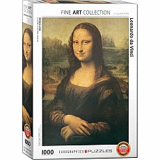 Mona Lisa by Leonardo Da Vinci 1000-Piece Puzzle