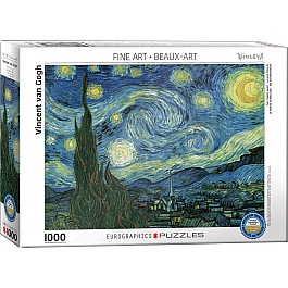 Post-Impressionism Puzzles - Starry Night by Vincent Van Gogh