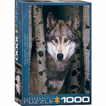Gray Wolf 1000-piece Puzzle