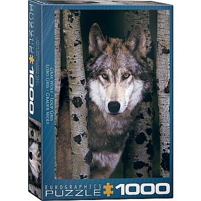 Gray Wolf 1000-Piece Puzzle 