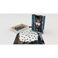 Gray Wolf 1000-Piece Puzzle 