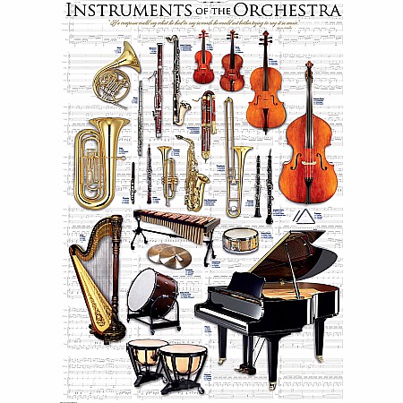 Instruments of Orchestra Puzzle 1000 pcs