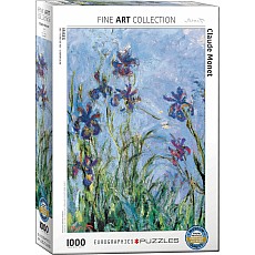 Irises by Claude Monet 1000-Piece Puzzle