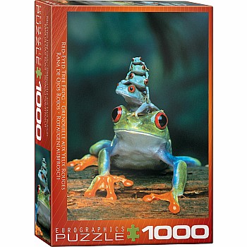 Red-eyed Tree Frog 1000-piece Puzzle
